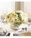 The White Linen Centerpiece